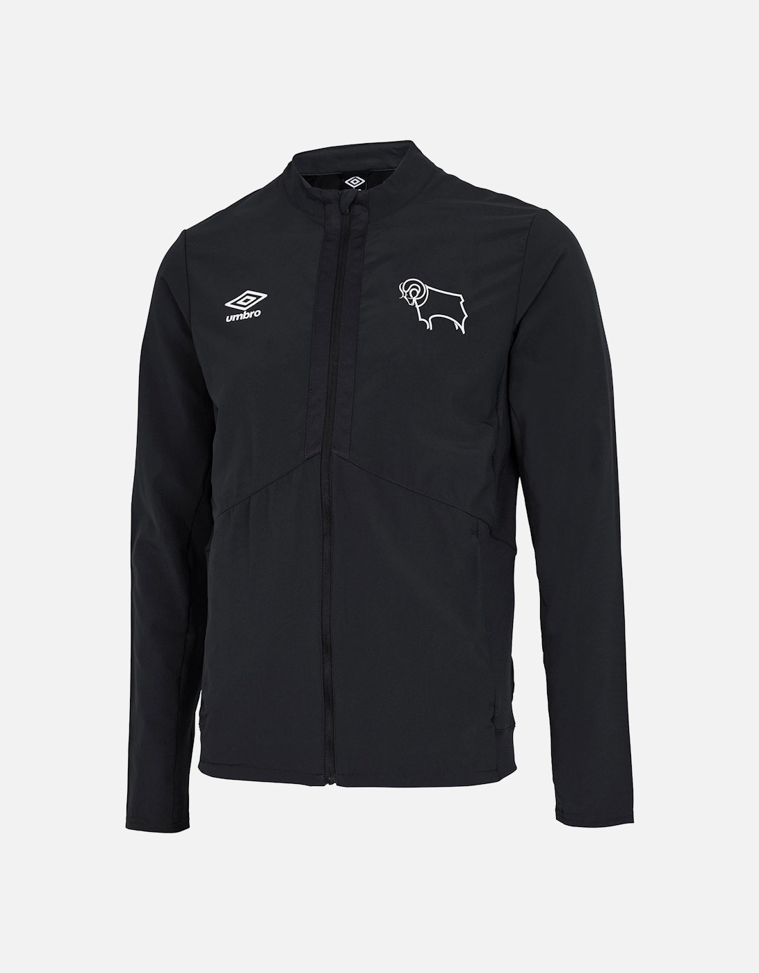 Unisex Adult 22/23 Presentation Derby County FC Jacket, 4 of 3