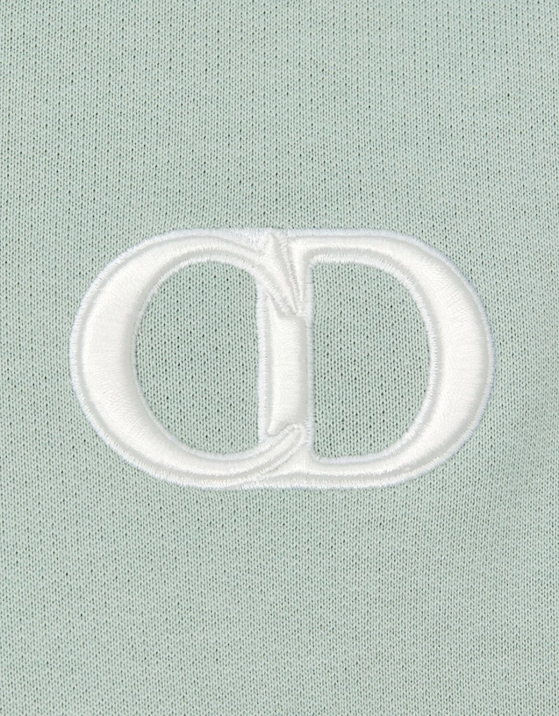 Christian 'CD Icon' Hooded Sweatshirt Mint Green