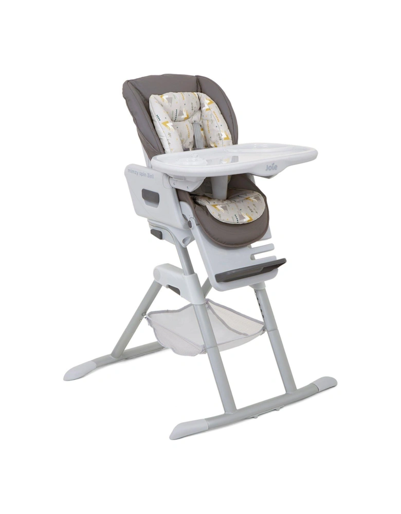 Mimzy Spin 3 in 1 Highchair - Geometric Mountains