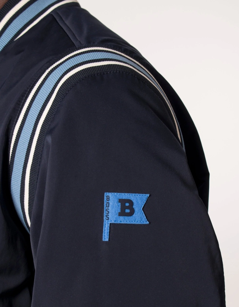 Water Repellent Oronzo Varsity Jacket