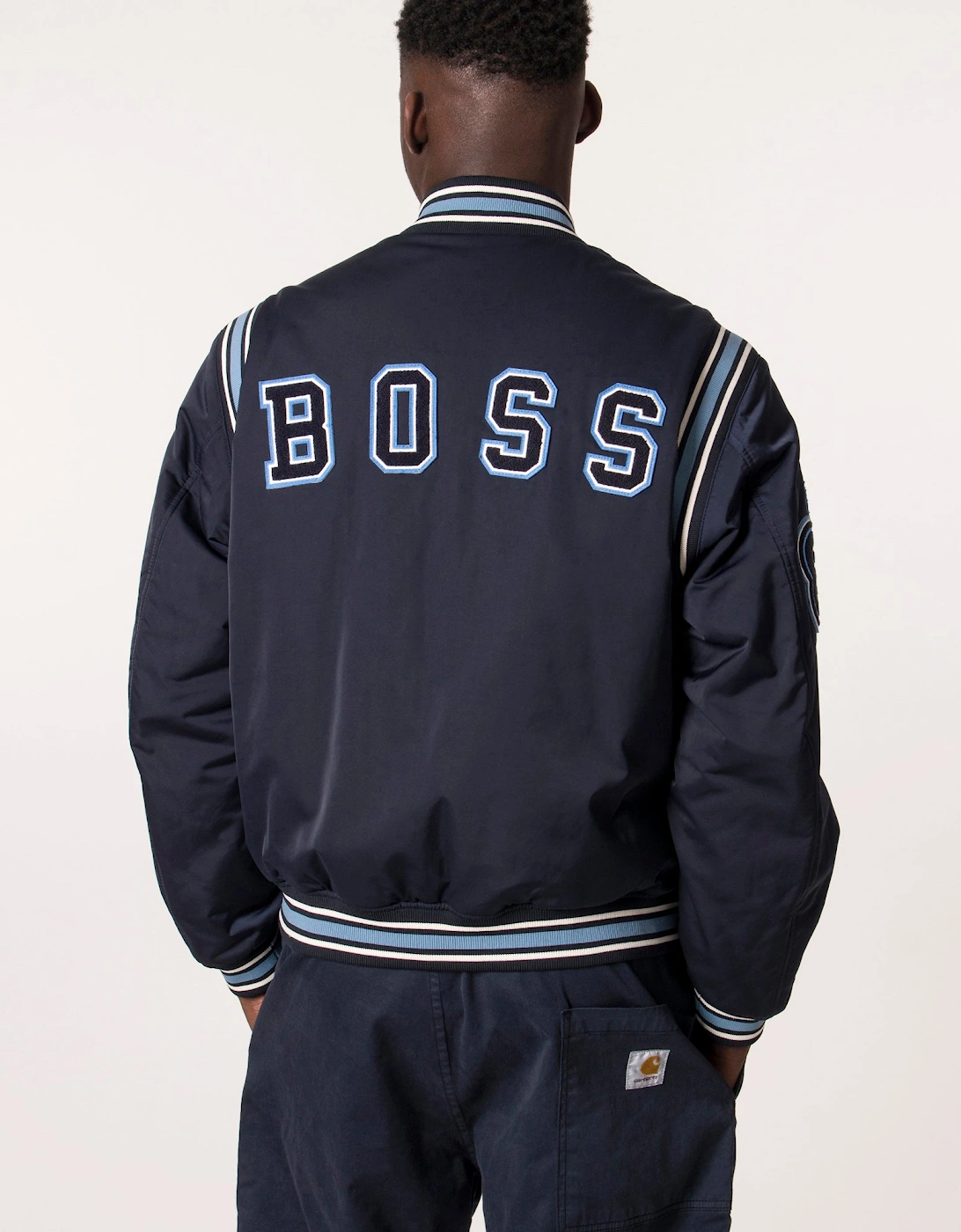 Water Repellent Oronzo Varsity Jacket, 8 of 7