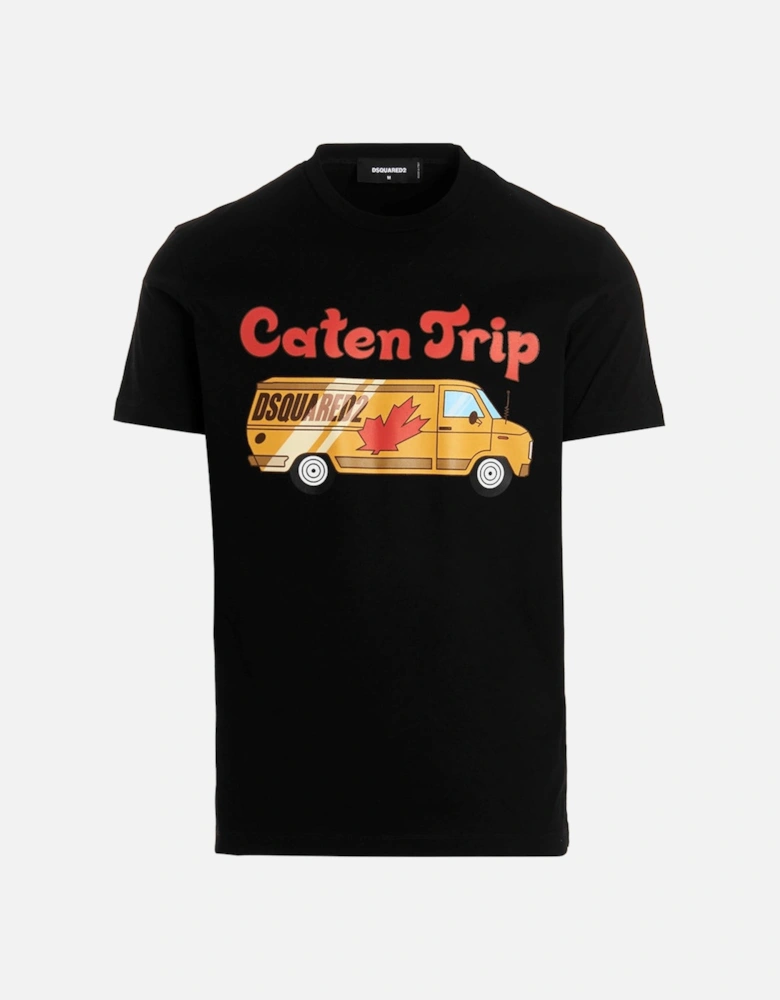Mens Caten Trip Cool T-Shirt Black