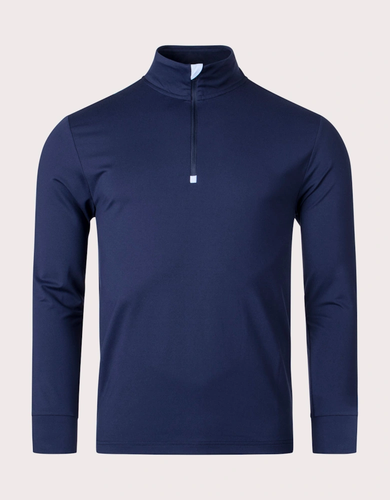 Classic Fit Quarter Zip Sweatshirt