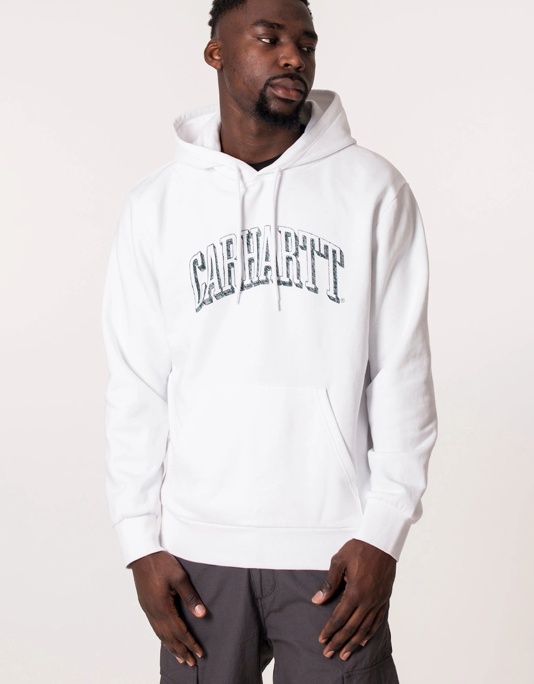 Relaxed Fit Scrawl Logo Hoodie, 5 of 4