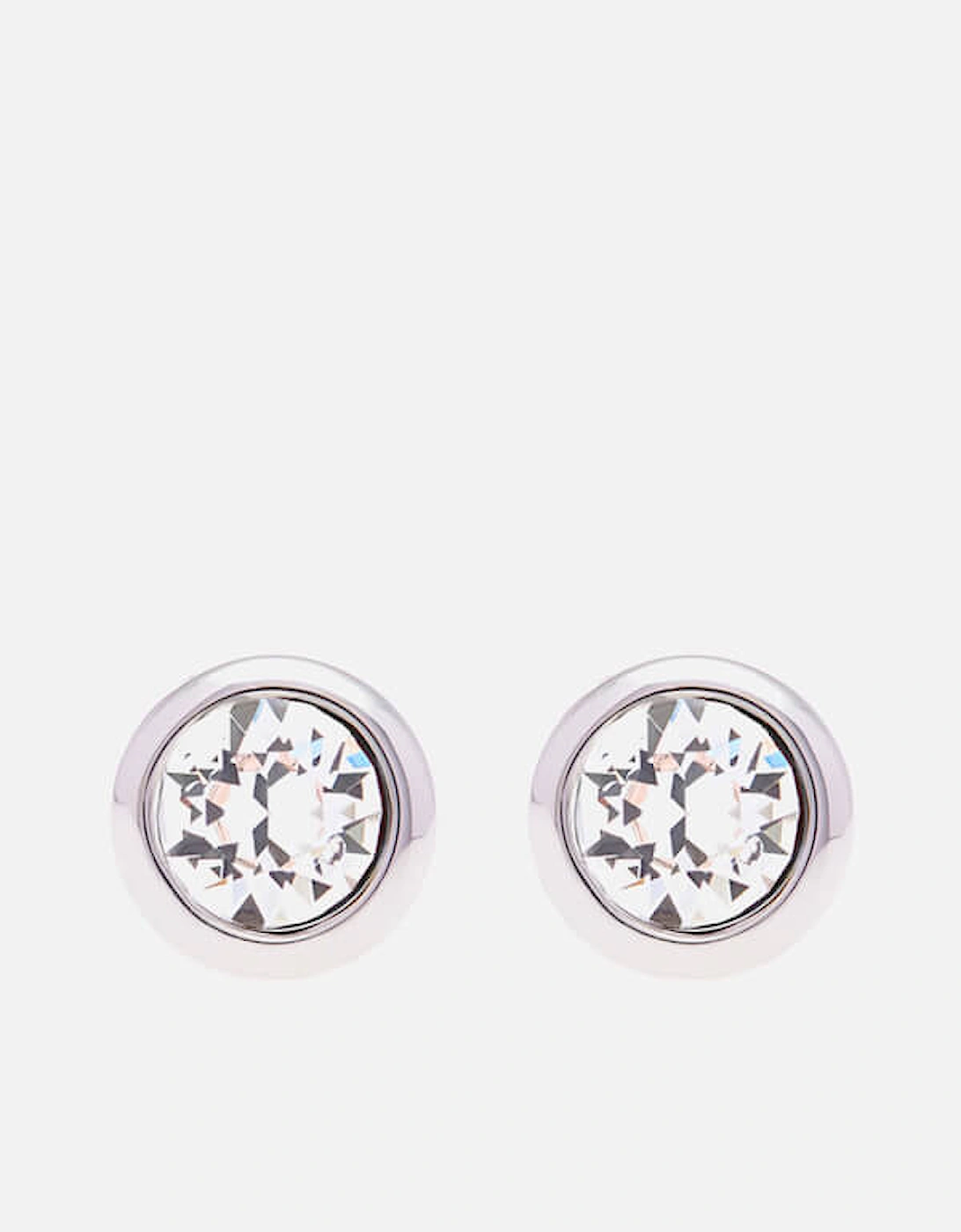 Women's Sinaa Crystal Stud Earrings - Silver/Crystal, 2 of 1