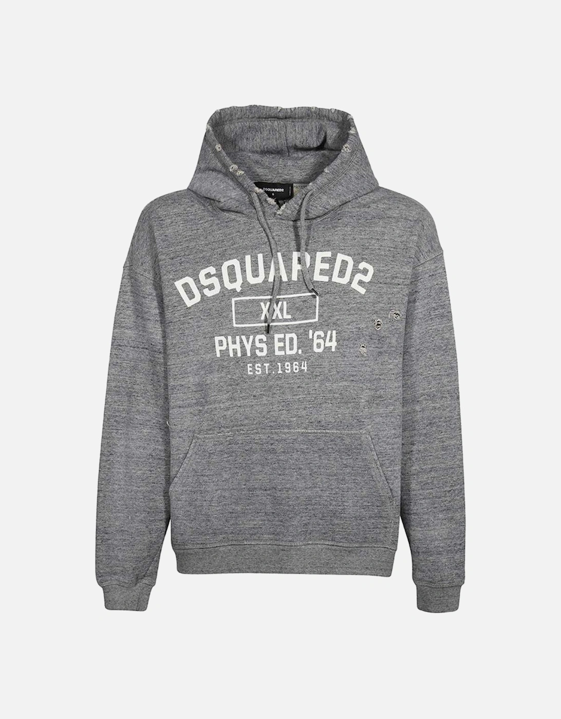 Mens Pys Ed 64 Hoodie Grey, 4 of 3