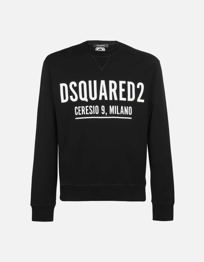 Mens Ceresio Milano Sweatshirt Black