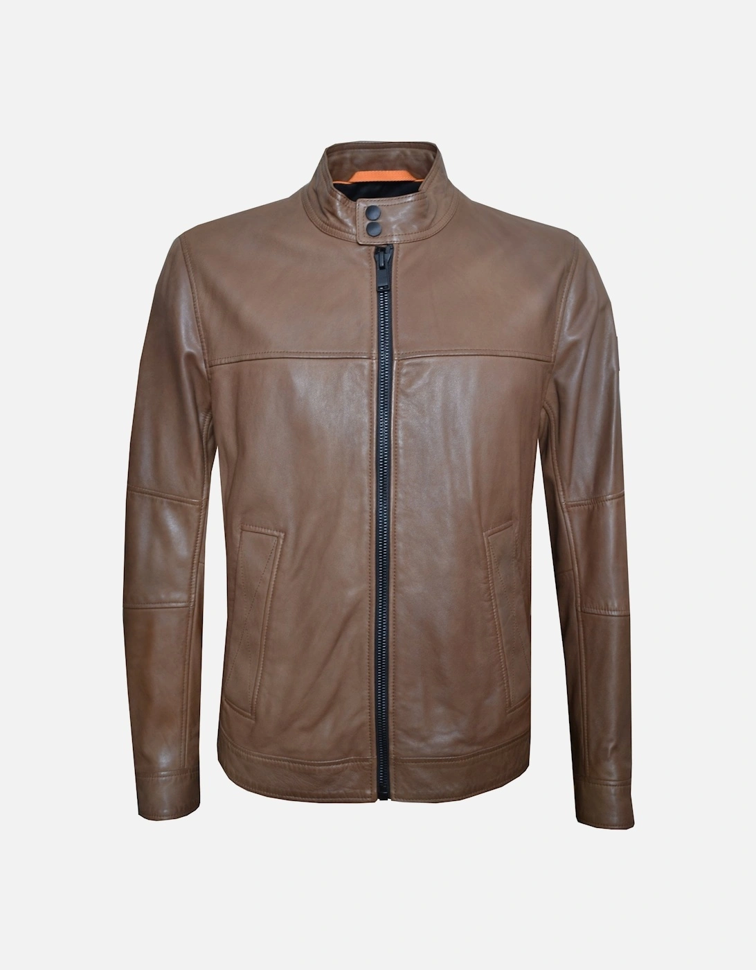 Men's Medium Brown Josep2 Leather Jacket., 6 of 5