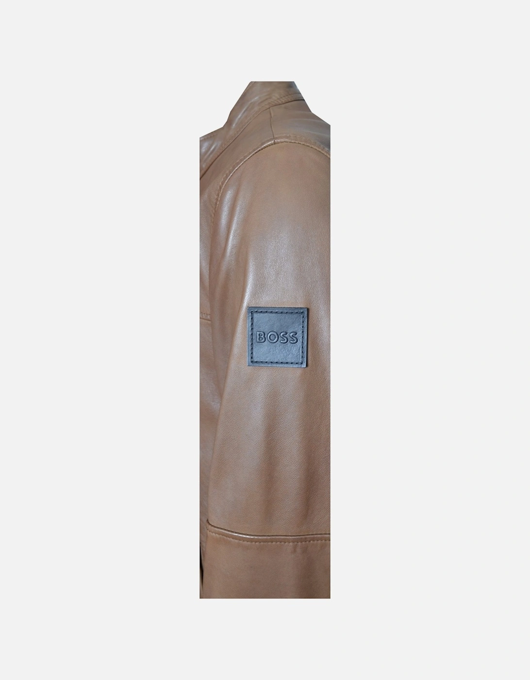 Men's Medium Brown Josep2 Leather Jacket.