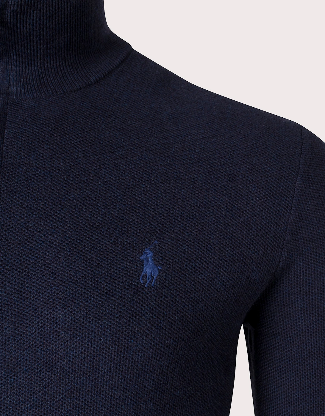 Quarter Zip Lightweight Knit