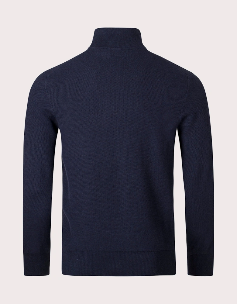 Quarter Zip Lightweight Knit