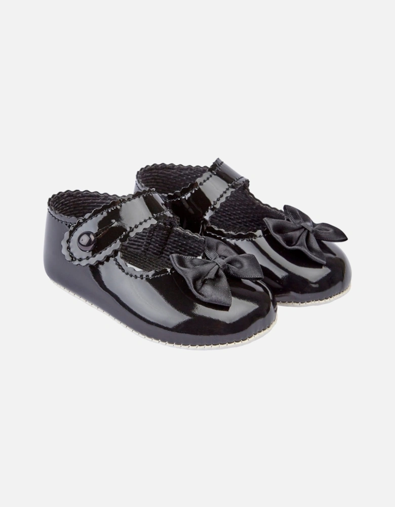 Black Patent Soft Sole Shoes