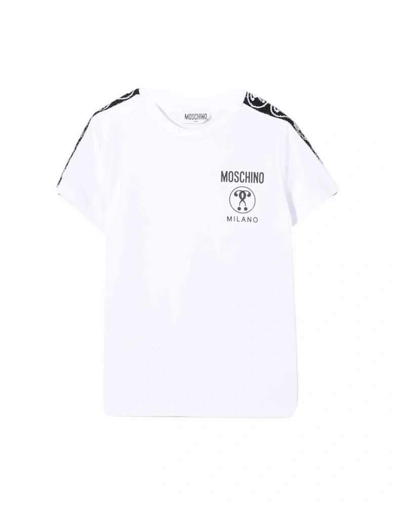 Unisex Kids Logo T-shirt White