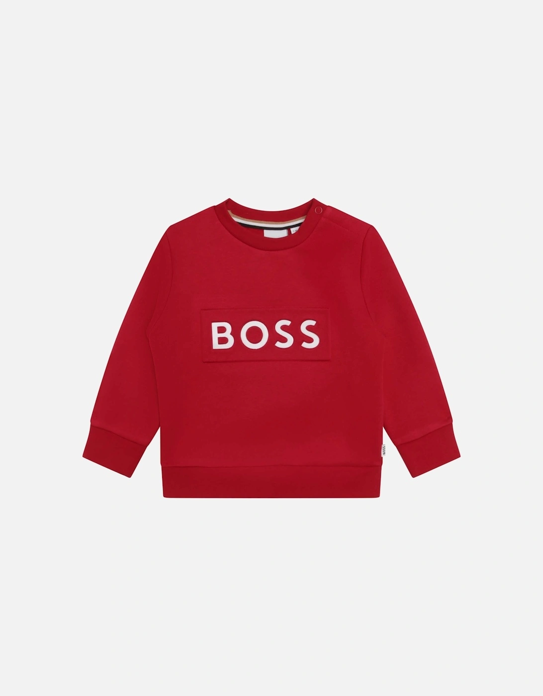 Baby Sweater Classic Logo Red, 2 of 1