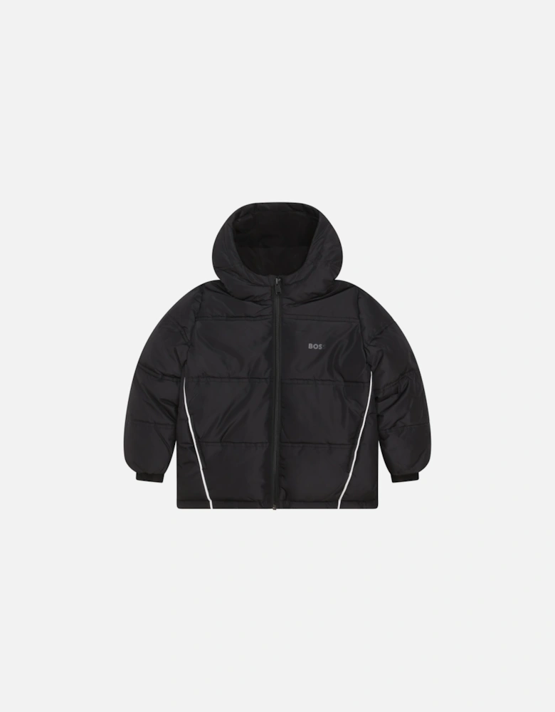Boys Puffer Jacket Black