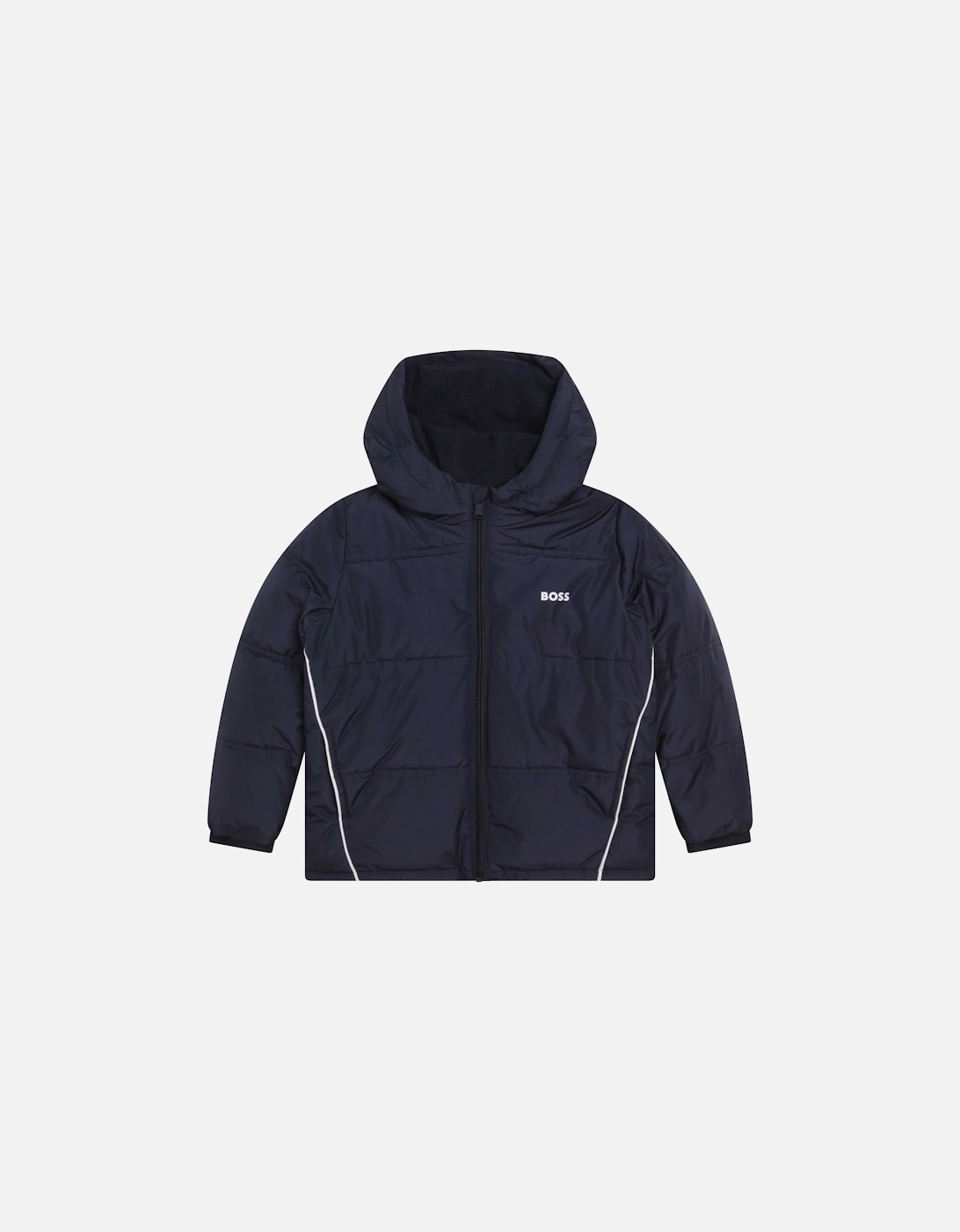 Baby Puffer Jacket Navy, 2 of 1
