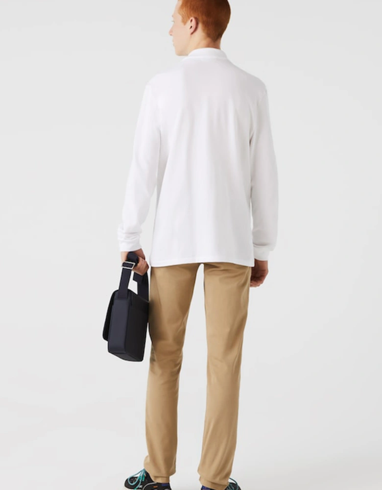 Men's Long-Sleeve Classic Fit L.12.12 Polo Shirt