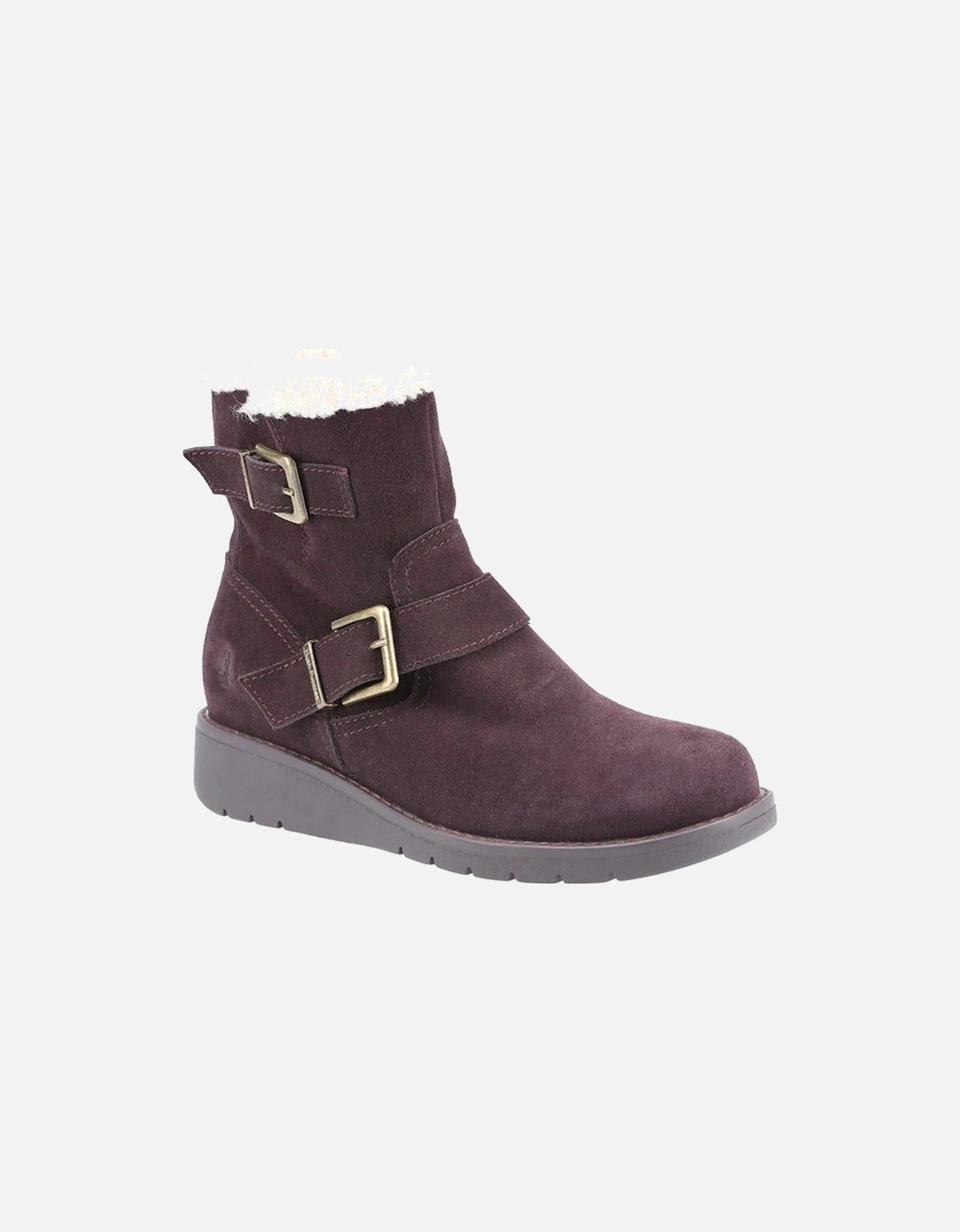 Womens/Ladies Lexie Suede Ankle Boots, 5 of 4