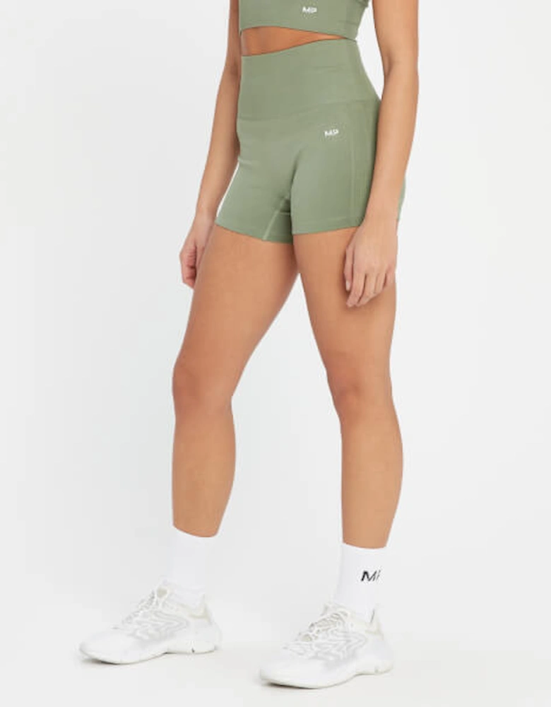 Women's Shape Seamless Booty Shorts - Black