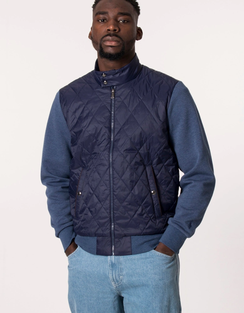 Quilted Hybrid Jacket