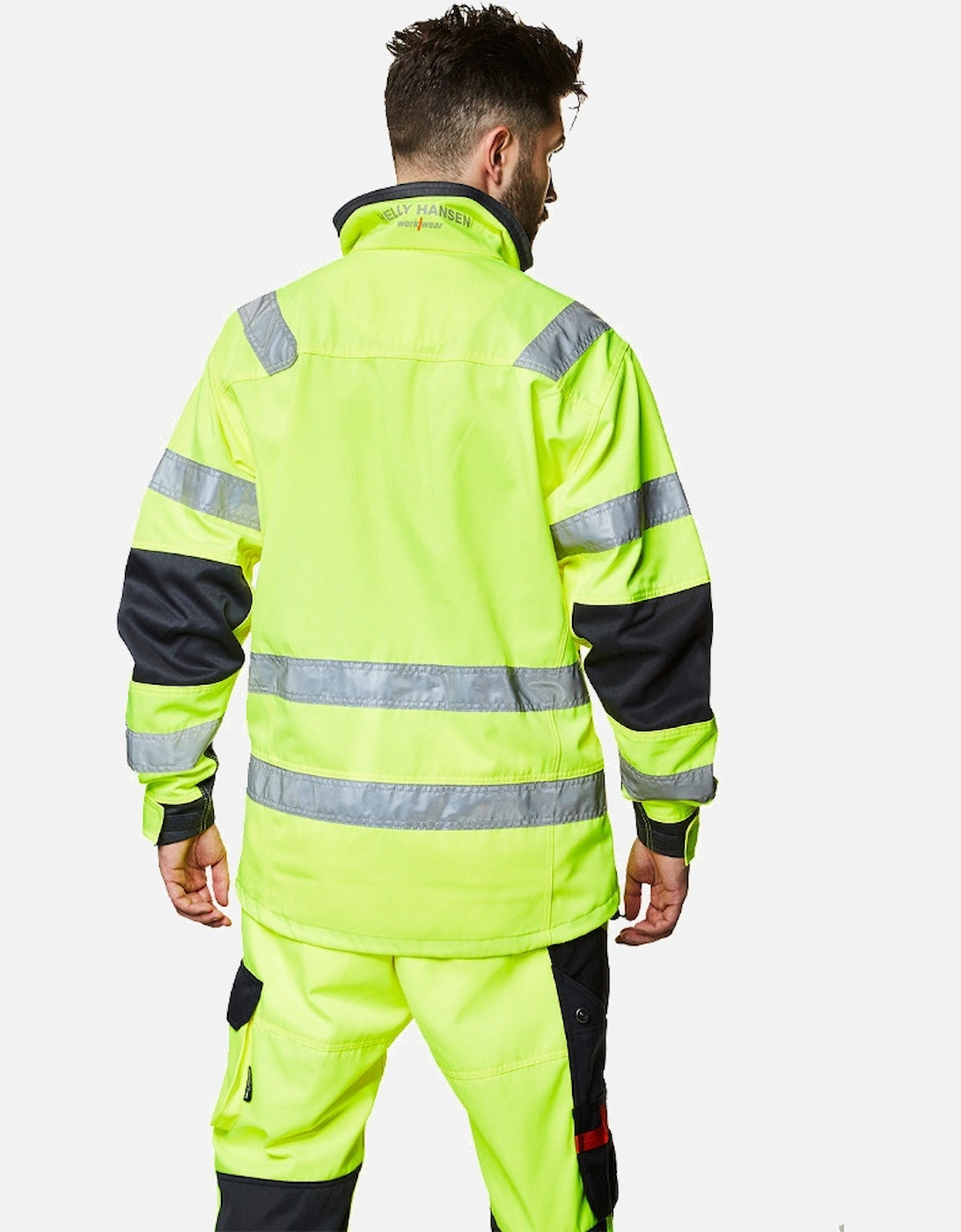 Mens Alna Durable High-Vis Construction Workwear Jacket