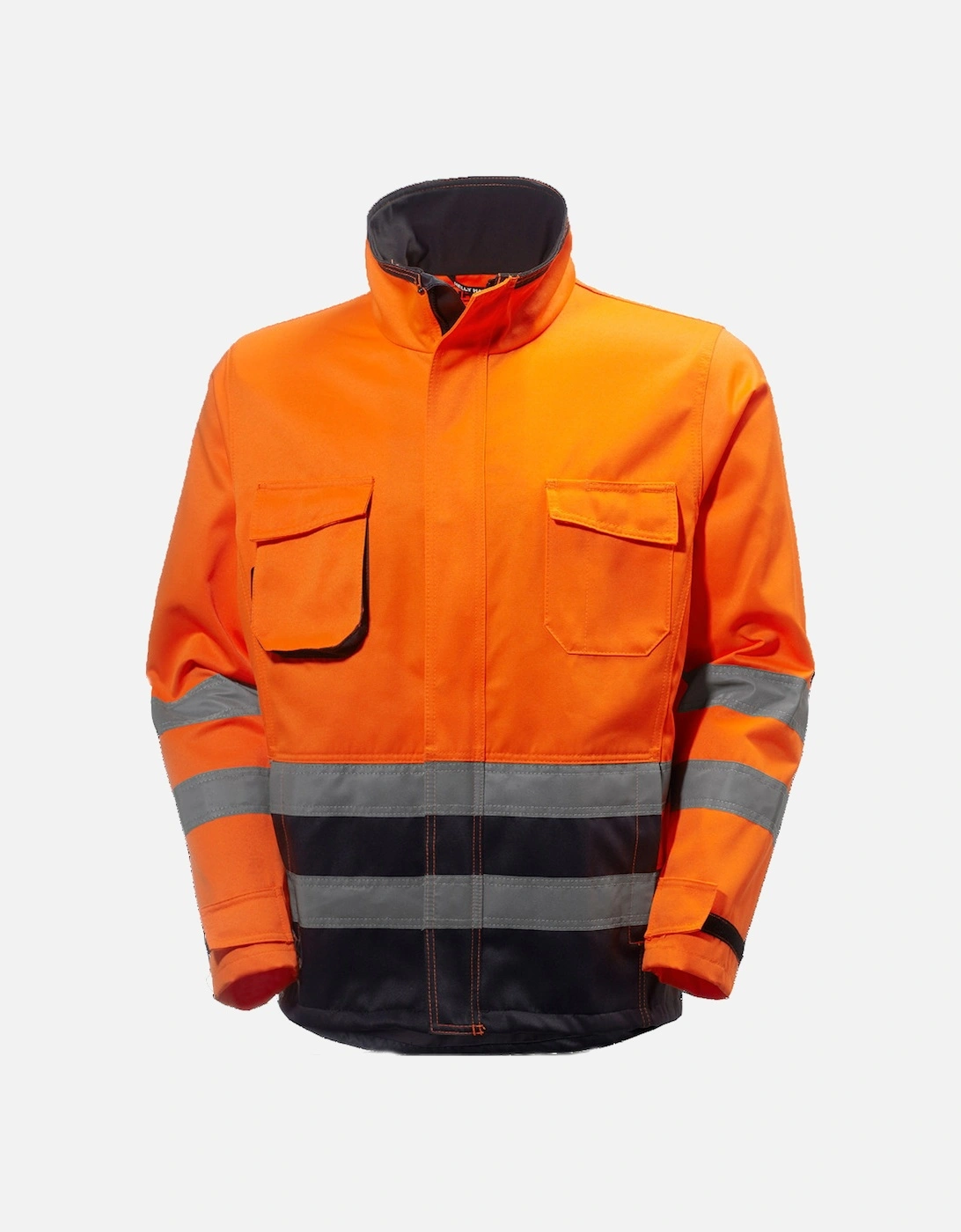 Mens Alna Durable High-Vis Construction Workwear Jacket, 3 of 2