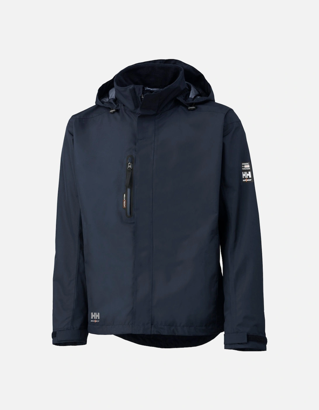 Mens Haag Waterproof Windproof Workwear Zip Up Jacket, 2 of 1