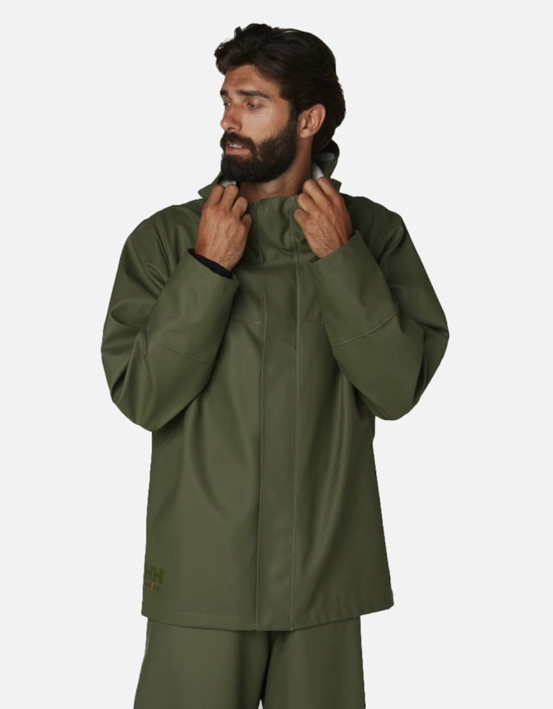 Mens Storm Waterproof Rain Workwear Jacket