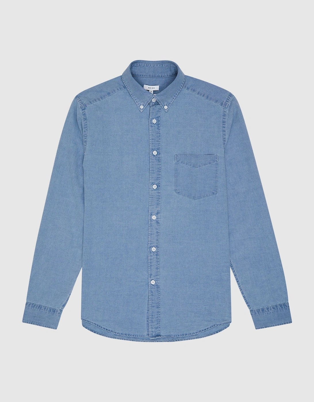 Chambray Button-Down Shirt, 2 of 1