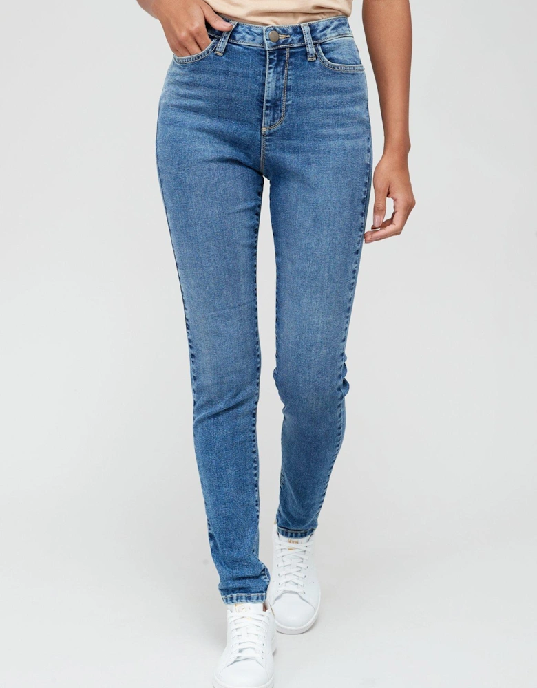 Relaxed Skinny Jean - Mid Wash