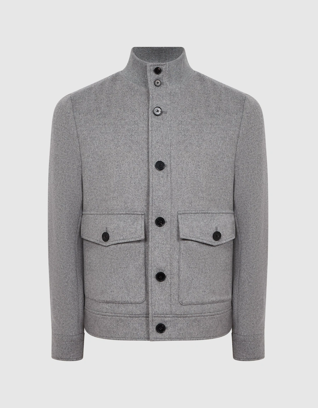 Wool Button-Through Jacket, 2 of 1