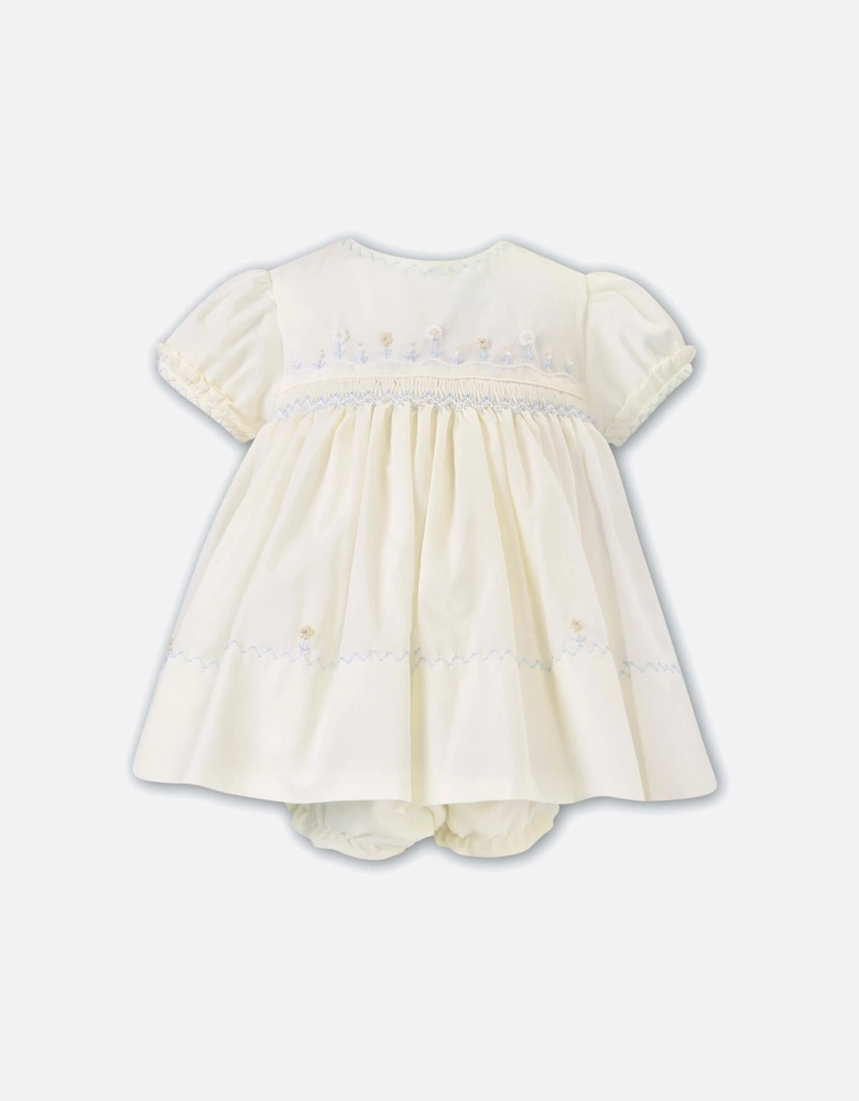 Baby Girls Lemon Dress & Bloomers