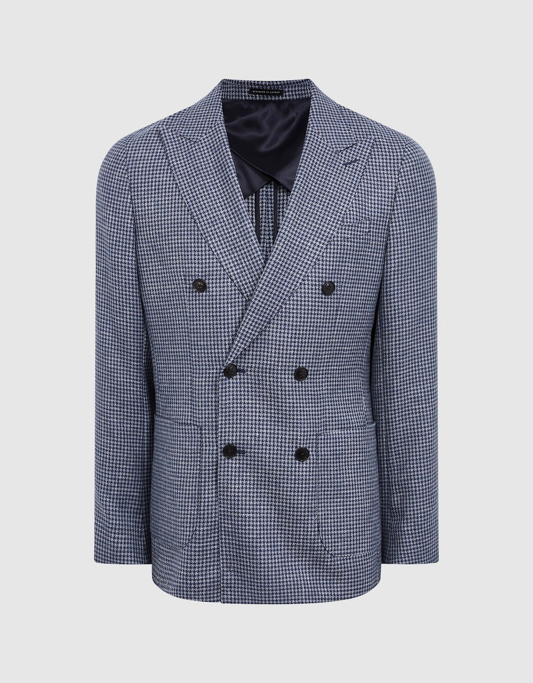 Double Breasted Dogtooth Blazer, 2 of 1
