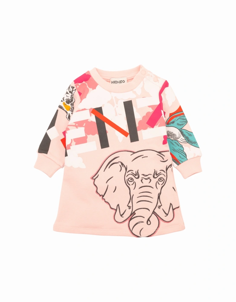 Baby Girls Iconic Logo Dress