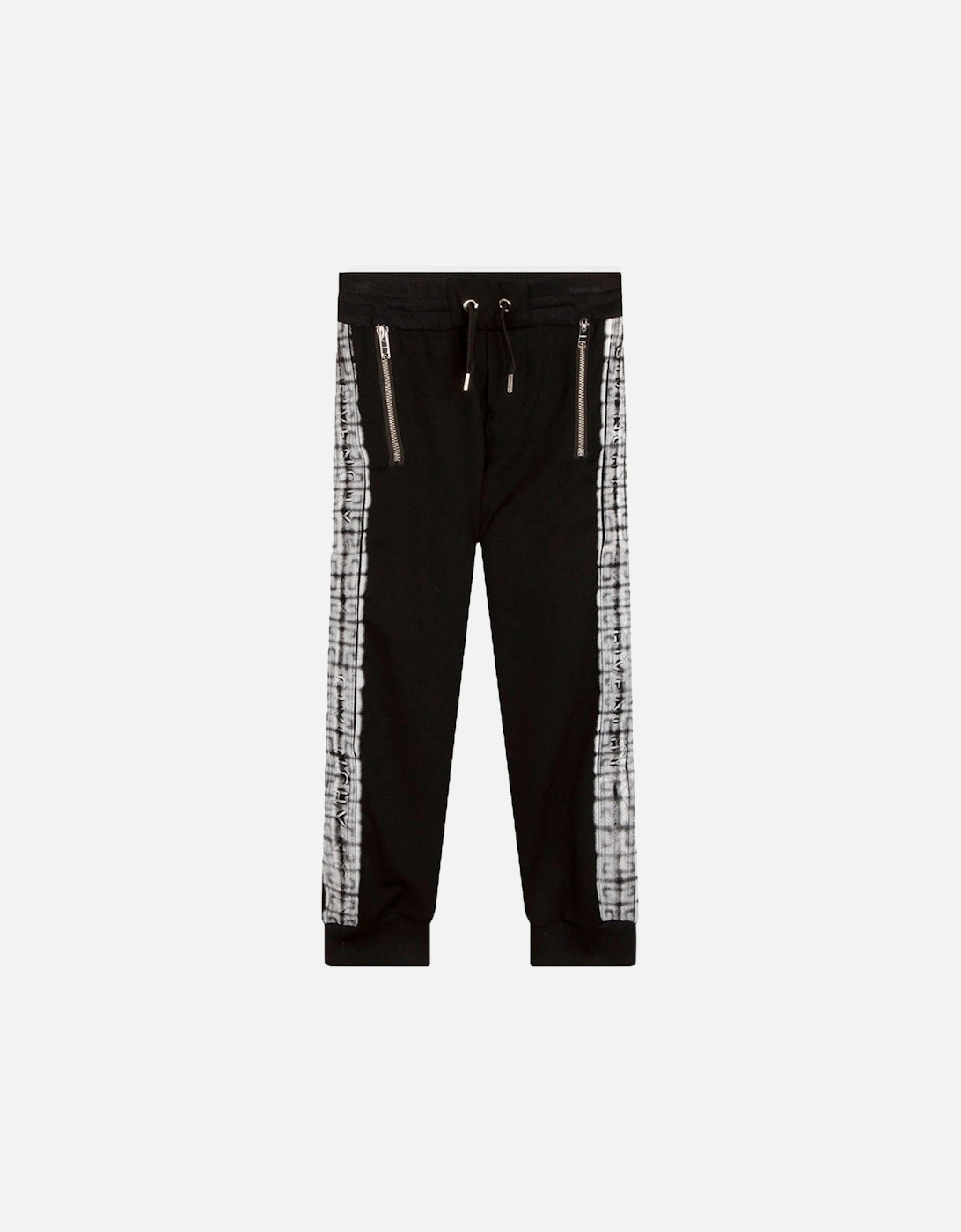 Girls Logo Band Joggers Black, 3 of 2