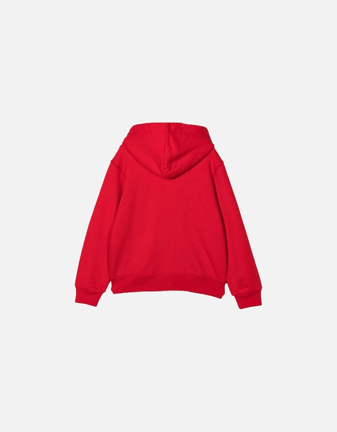 Boys Cotton Logo Sweater Red