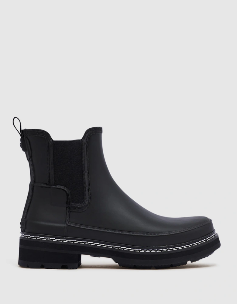 Hunter Stitch Detail Chelsea Boots
