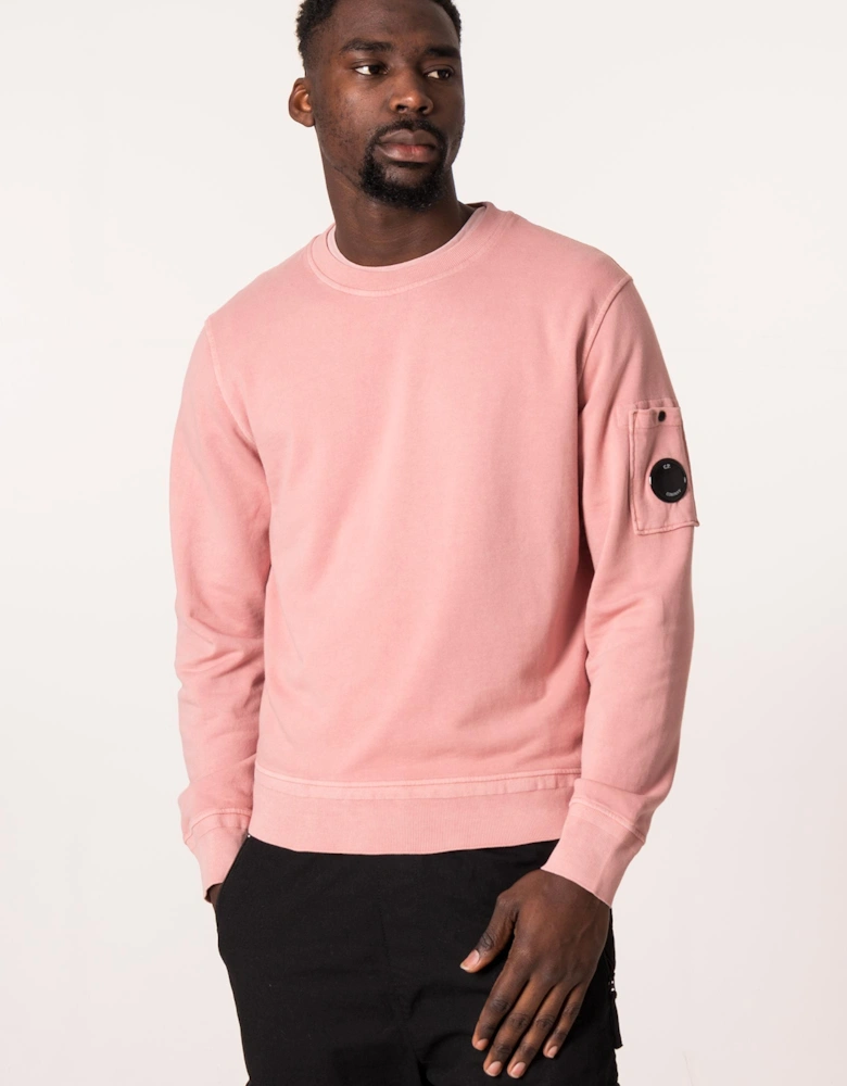 Cotton Fleece Resist Dyed Sweatshirt