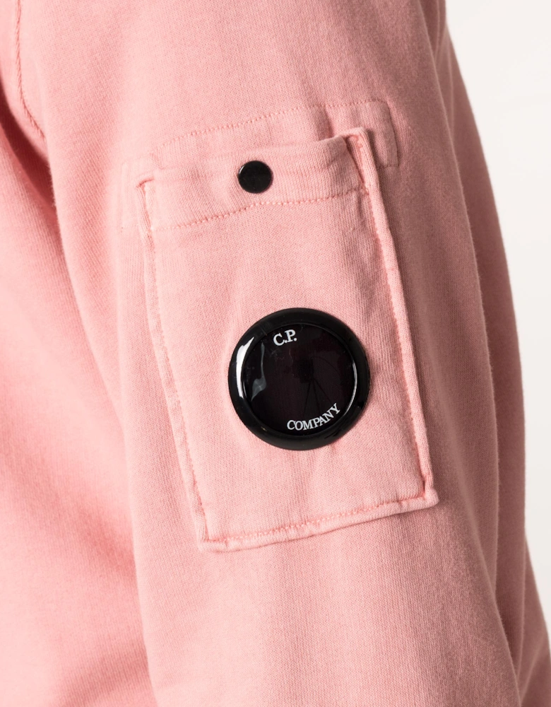 Cotton Fleece Resist Dyed Sweatshirt