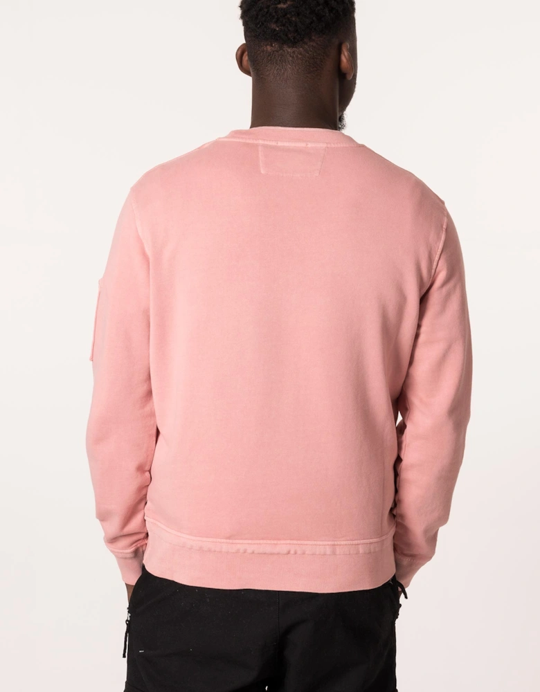 Cotton Fleece Resist Dyed Sweatshirt