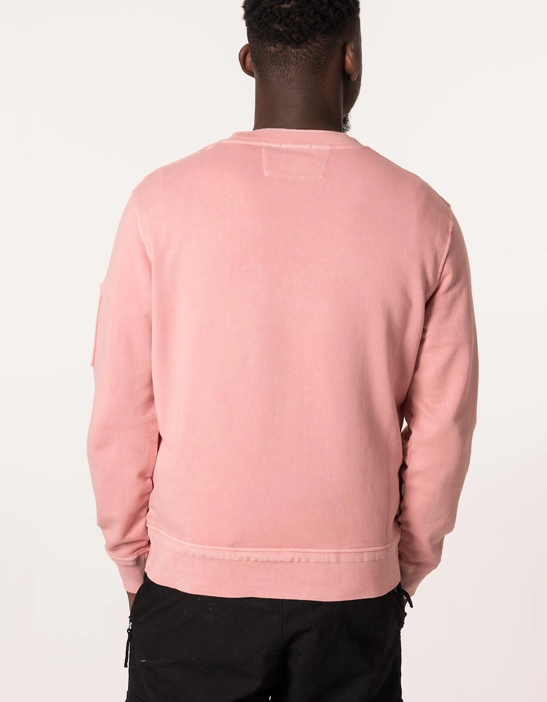 Cotton Fleece Resist Dyed Sweatshirt