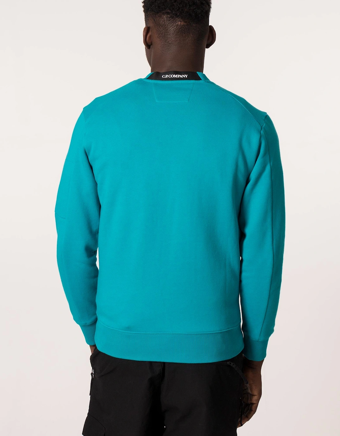Diagonal Raised Fleece Sweatshirt