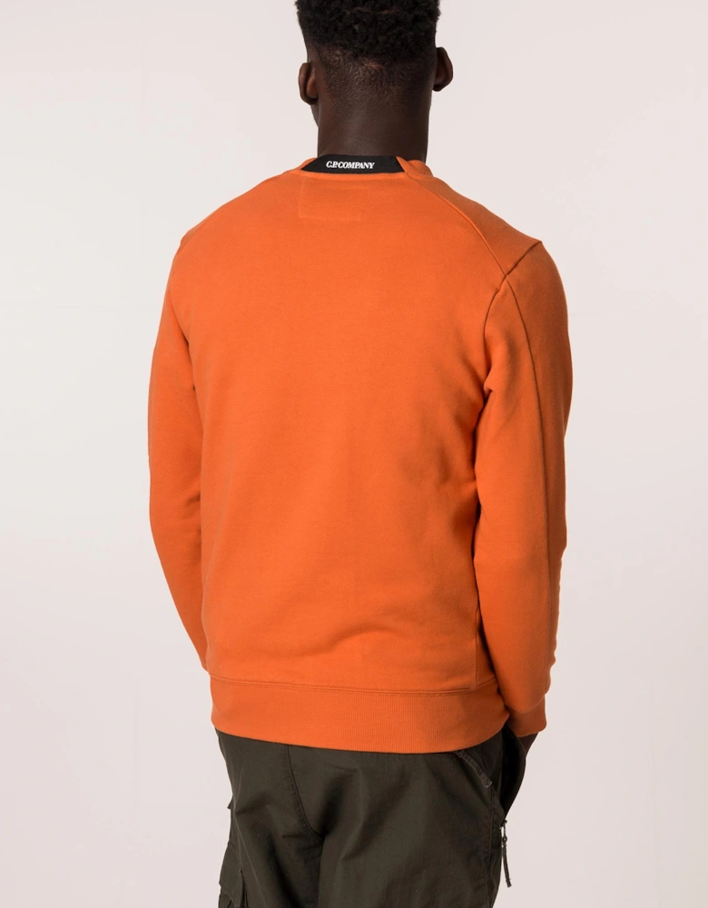 Diagonal Raised Fleece Sweatshirt
