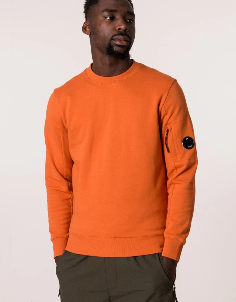 Diagonal Raised Fleece Sweatshirt