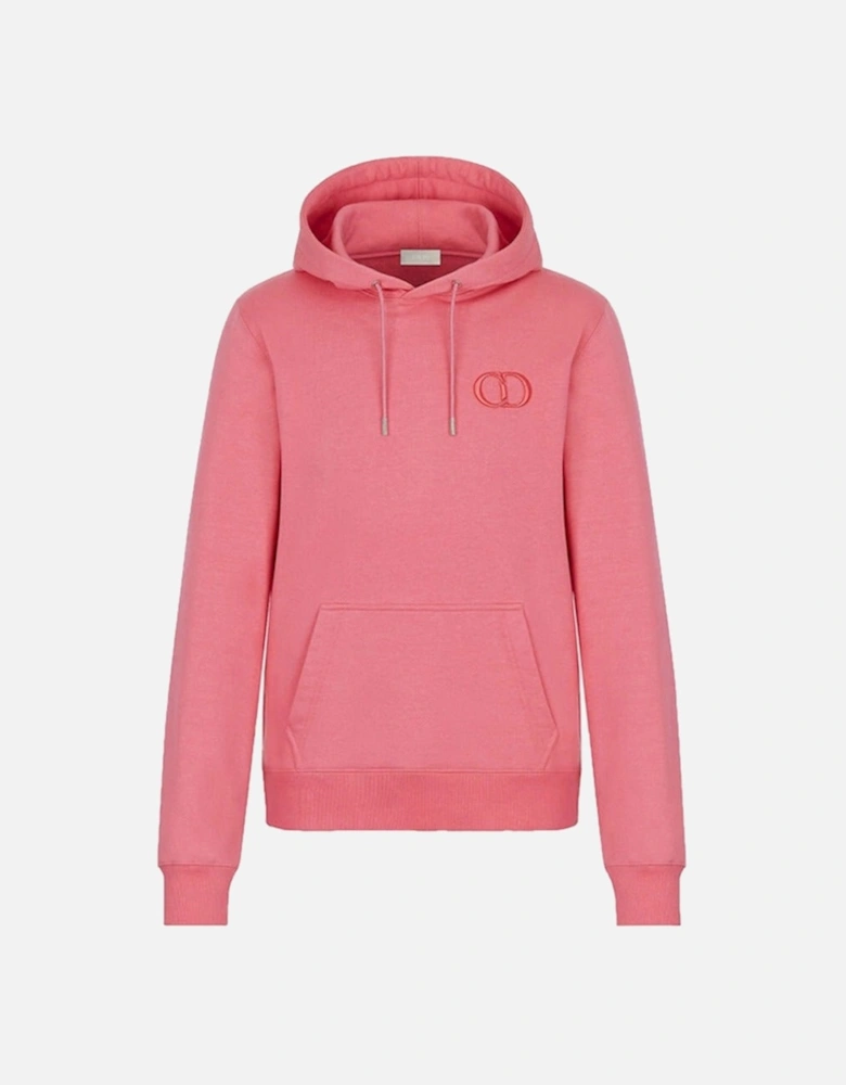 Christian Rose Pink 'CD Icon' Hoodie