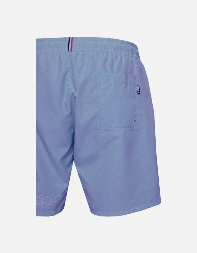 Men's Open Blue Starfish Swim Shorts