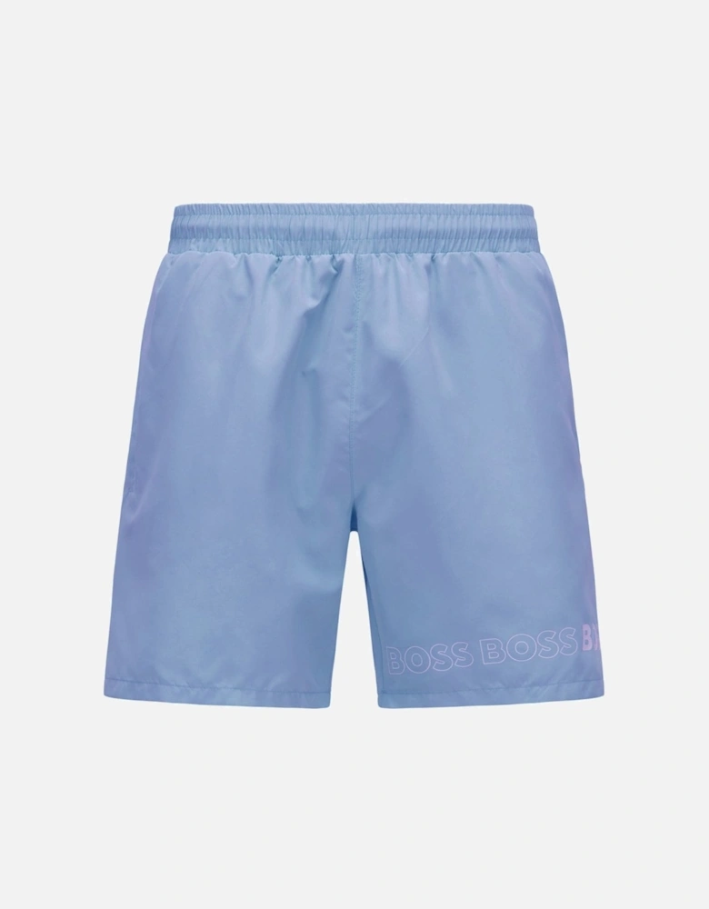 Men's Open Blue Starfish Swim Shorts