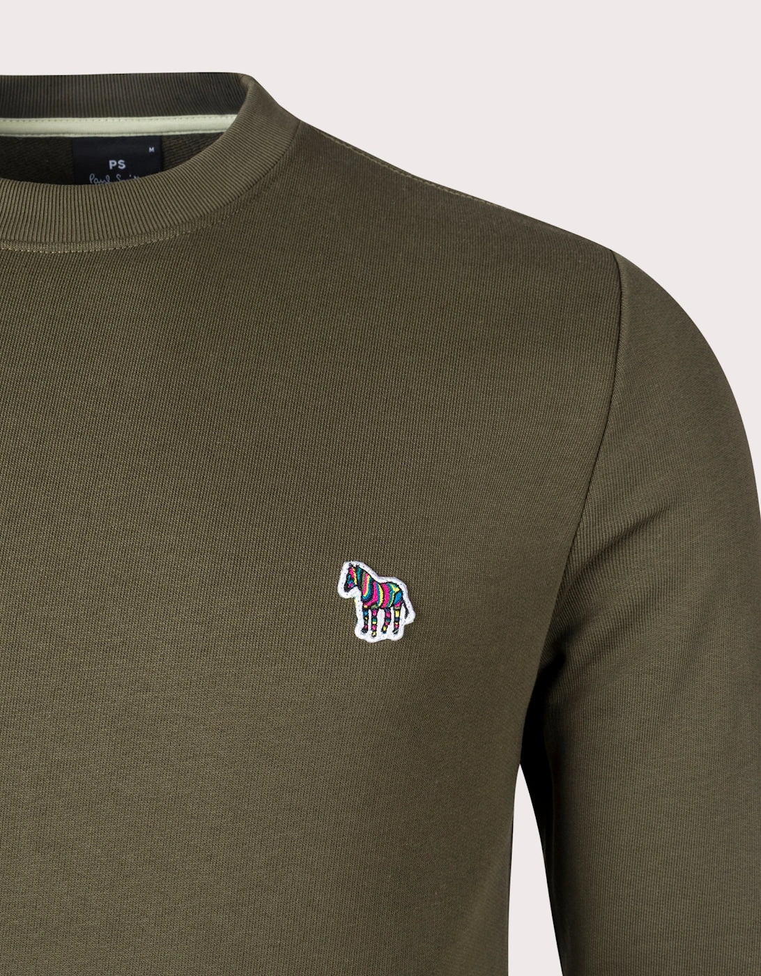Colourblock Zebra Logo Sweatshirt