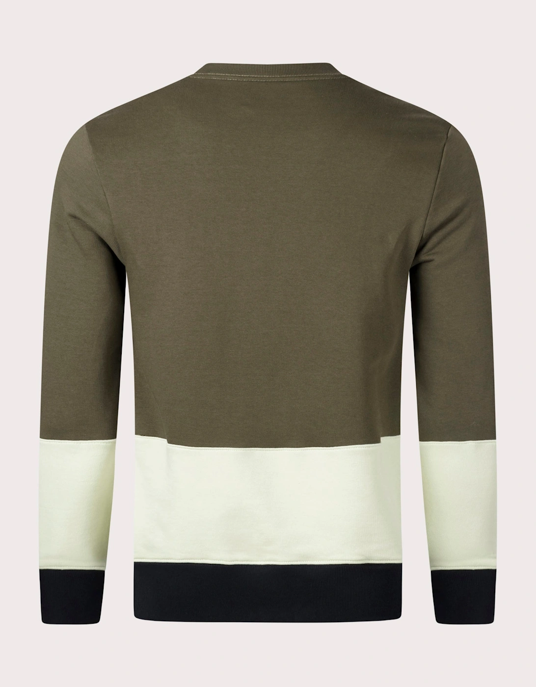 Colourblock Zebra Logo Sweatshirt