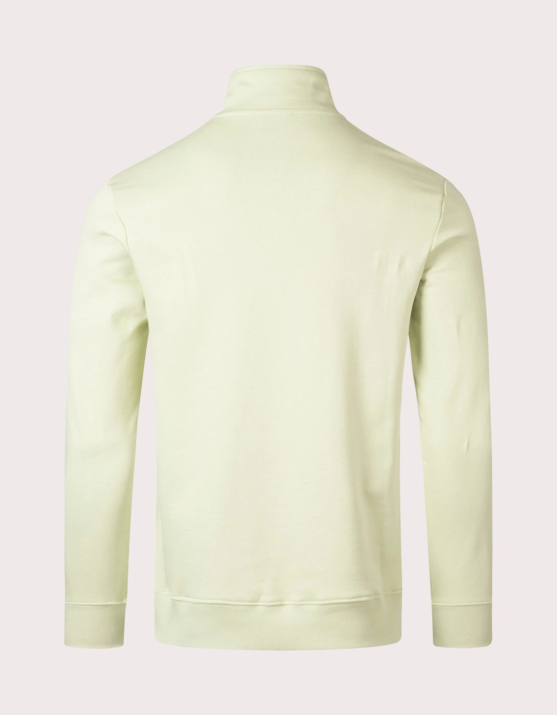 Quarter Zip Zebra Logo Sweatshirt